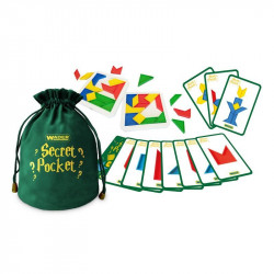 Play&Fun Titkos zseb: Tangram fejlesztő játék Ügyességi társasjáték Wader