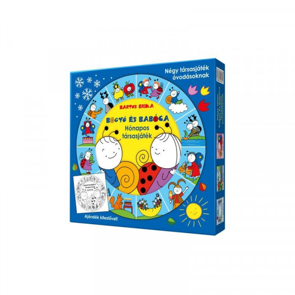 Bogyó és Babóca Hónapos társasjáték Bogyó és Babóca Hónapos társasjáték