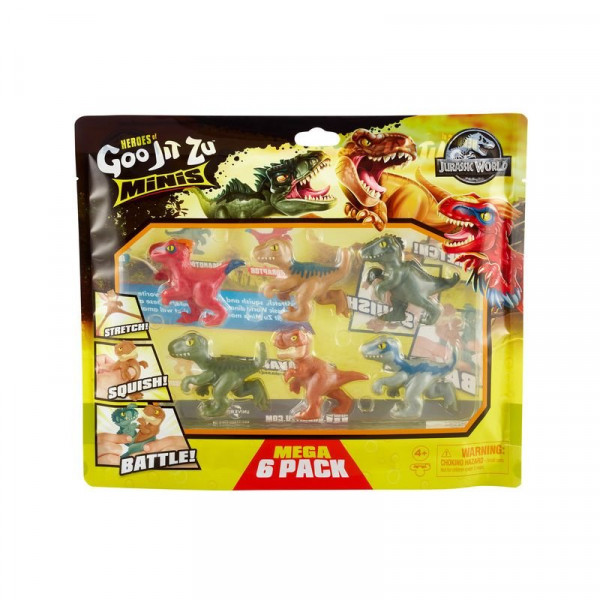 HEROES of Goo Jit Zu Jurassic World minifigura 6db