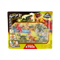 HEROES of Goo Jit Zu Jurassic World minifigura 6db Akció figurák HEROES of Goo Jit Zu