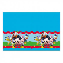 Mickey Rock the House asztalterítő - 120 X 180 cm Party kellékek Nincs