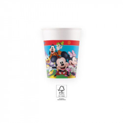 Mickey Rock the House papírpohár - 200 ml, 8 db / csomag Party kellékek Nincs