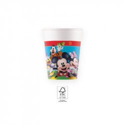Mickey Rock the House papírpohár - 200 ml, 8 db / csomag Party kellékek Nincs