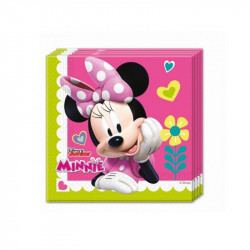 Minnie Happy Helpers szalvéta - 33 cm x 33 cm, 20 db / csomag Party kellékek Nincs