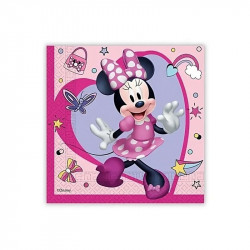 Minnie Happy Helpers szalvéta - 33 cm x 33 cm, 20 db / csomag Party kellékek Nincs