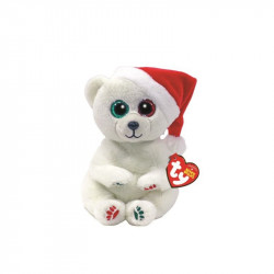 TY: Beanie Babies plüss figura EMERY, 15 cm - jegesmedve (3) 20 cm alatt TY