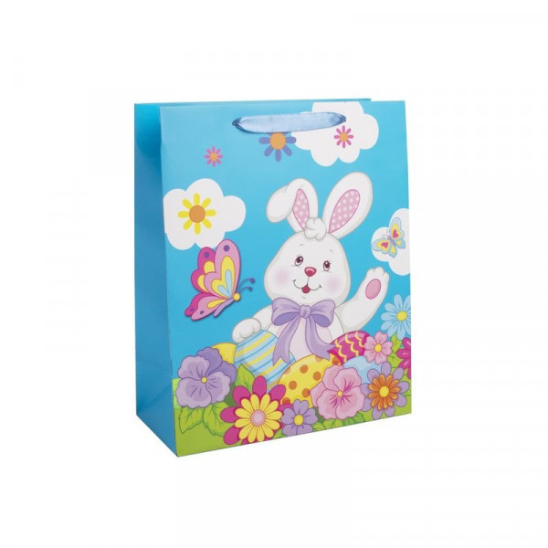 Papírtasak nyuszi tojásokkal 18*23