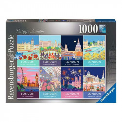 Puzzle 1000 db - Vintage London 1000-2999 darabos puzzle Ravensburger