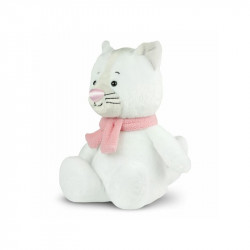 Fényes orrú plüss cica 25 cm
