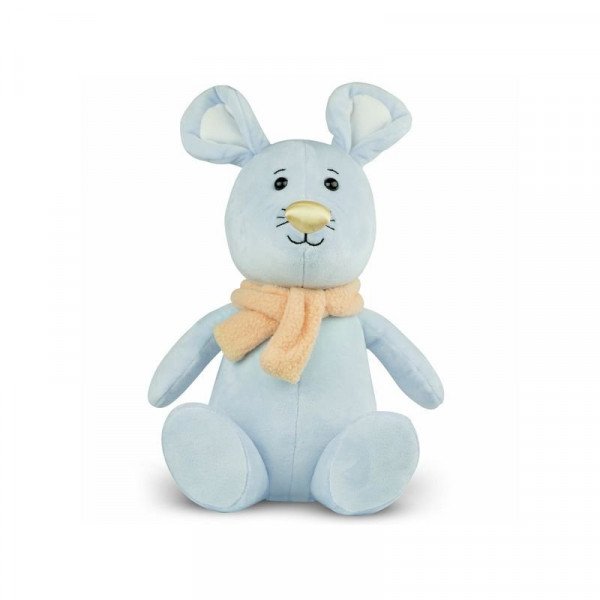 Fényes orrú plüss egér 25 cm