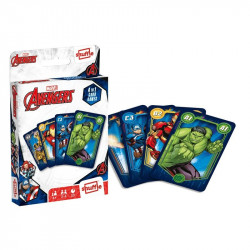 Marvel - Bosszúállok 4 az 1-ben, játékkártya Kártya Nincs