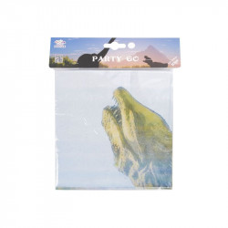 Dinos 10 db-os szalvéta 33x33 cm Party kellékek Nincs