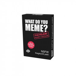 What do you meme? Felnőtt tartalom kiegészítő pakli Társasjáték felnőtteknek Nincs