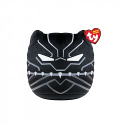 Ty Squishy Beanies párna alakú plüss figura Marvel BLACK PANTHER, 22 cm Párna, takaró TY