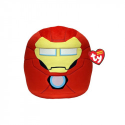 Ty Squishy Beanies párna alakú plüss figura Marvel IRON MAN, 22 cm Párna, takaró TY
