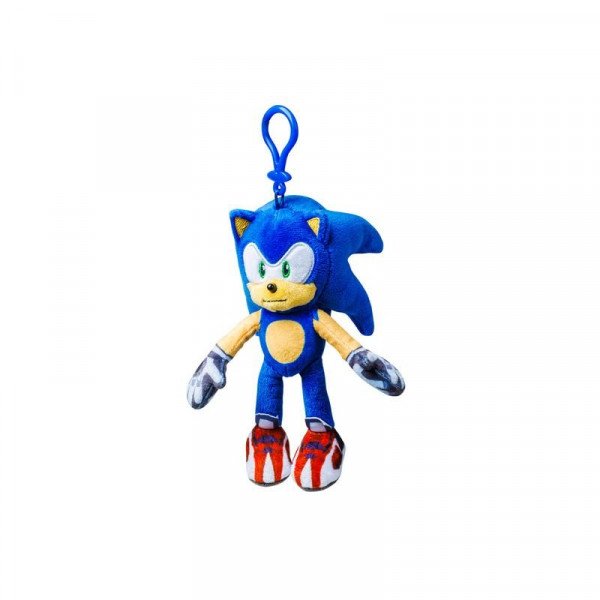 Sonic akasztós plüss figura 15cm
