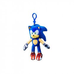 Sonic akasztós plüss figura 15cm Gyűjthető Nincs