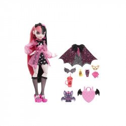 Monster High baba - Draculaura Baba, babakocsi Mattel