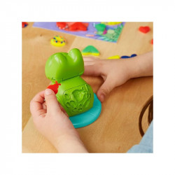 Play-doh gyurma békák és színek