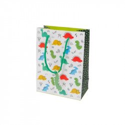 Papírtasak - Junior - Dinoszaurusz Világ - M-es Díszcsomagoló, dísztasak Nincs