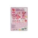 Mágneses öltöztetőbaba - Pink