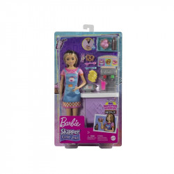 Barbie Skipper first jobs - büfé Baba, babakocsi Mattel