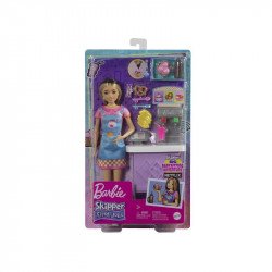 Barbie Skipper first jobs - büfé Baba, babakocsi Mattel
