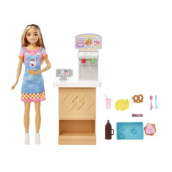 Barbie Skipper first jobs - büfé Baba, babakocsi Mattel