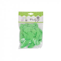 Lufi 25cm zöld 50db/csomag Lufi Nincs