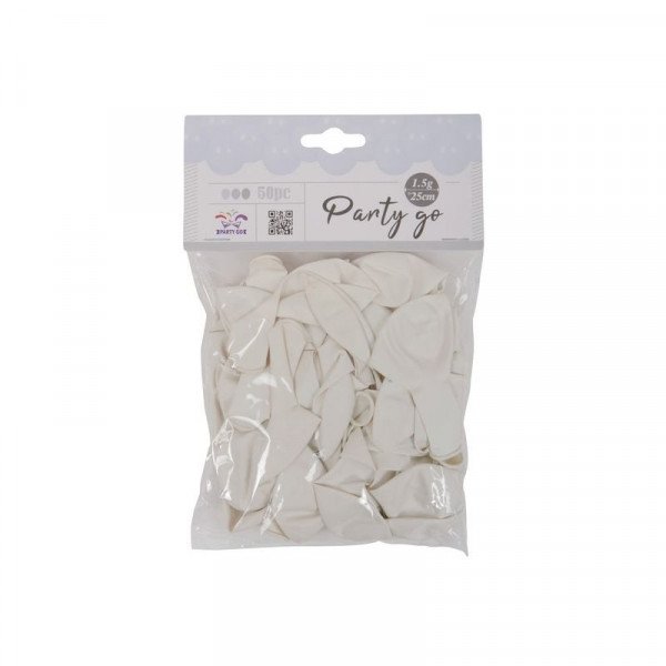 Lufi 25cm fehér 50db/csomag