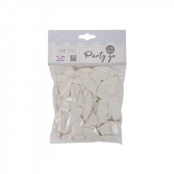 Lufi 25cm fehér 50db/csomag Lufi Nincs