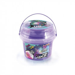 Leddel világító kozmikus slime, vödörben Slime Canal Toys