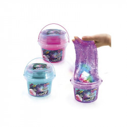 Leddel világító kozmikus slime, vödörben