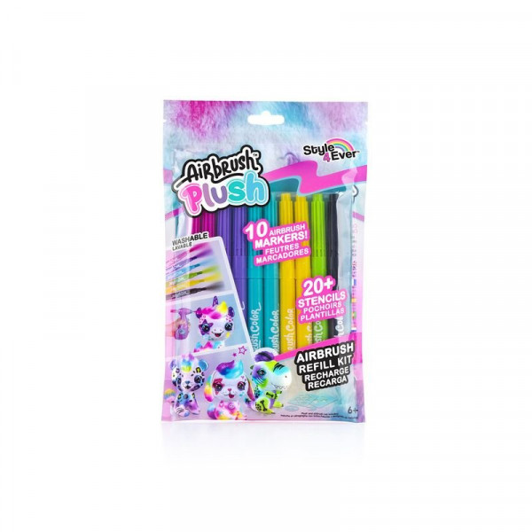 Airbrush utántöltő filcek, 10 db-os