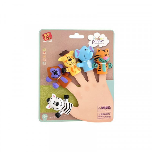 Ujjbábok - vadállatok 5 db /csomag