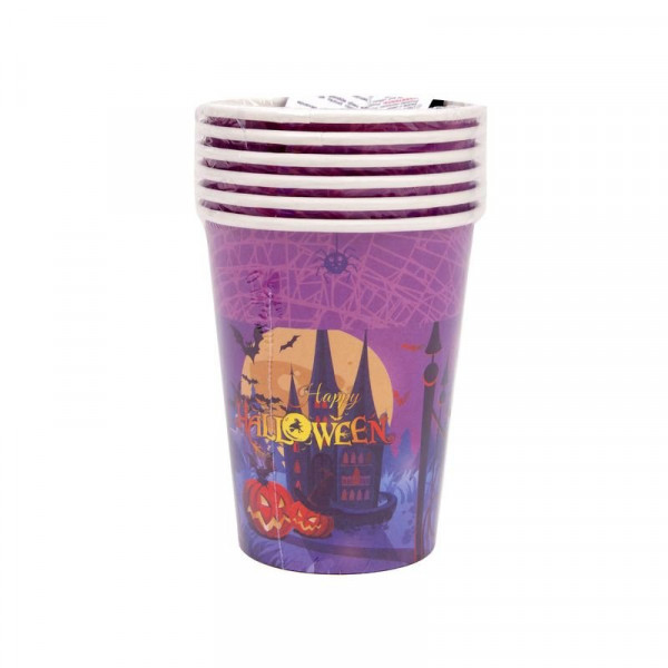 Halloween papír pohár 250 ml 6 db