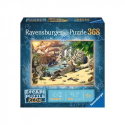 Puzzle Escape 368 db - Kalózok 100-499 darabos puzzle Ravensburger