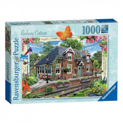 Puzzle 1000 db - Vidéki házikó 1000-2999 darabos puzzle Ravensburger