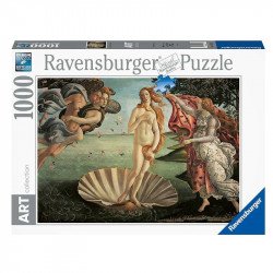 Puzzle 1000 db - Botticelli Vénusz születése 1000-2999 darabos puzzle Ravensburger