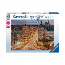 Puzzle 1000 db - Gran Via Madrid 1000-2999 darabos puzzle Ravensburger