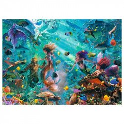 Puzzle 9000 db - Királyság a víz alatt 3000+ darabos puzzle Ravensburger