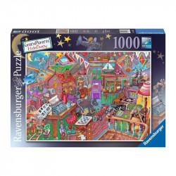 Puzzle 1000 db - Nagyszülők lakása 1000-2999 darabos puzzle Ravensburger