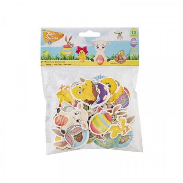 Húsvéti szivacs matricák kb 30 db