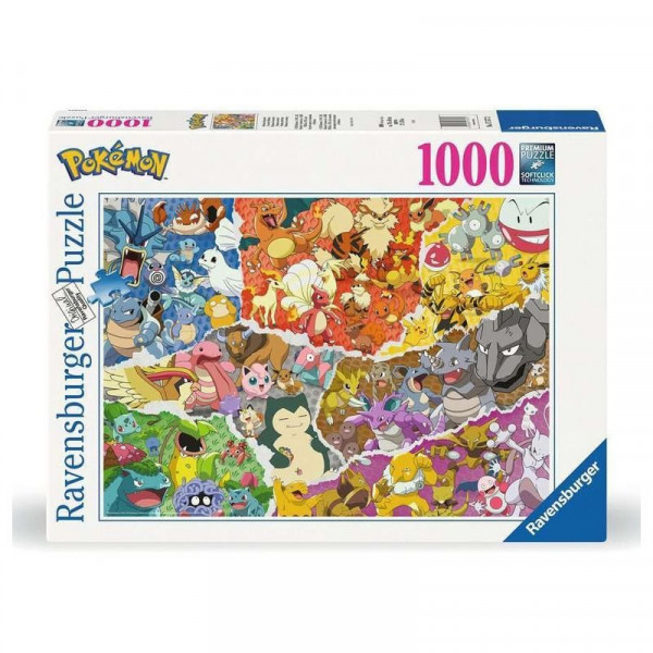Puzzle 1000 db - Pokémon