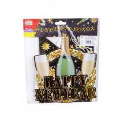 Fűzér Happy New Year Party dekoráció Nincs