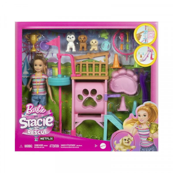 Barbie stacie to the rescue - kutyaiskola