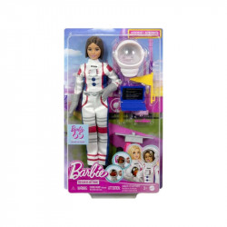 Barbie 65. Évfordulós karrier játékszett - űrhajós Baba, babakocsi Mattel