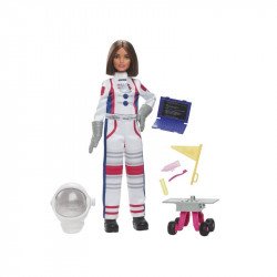 Barbie 65. Évfordulós karrier játékszett - űrhajós Baba, babakocsi Mattel