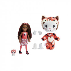 Barbie chelsea cutie reveal meglepetés baba - plüss a plüssben