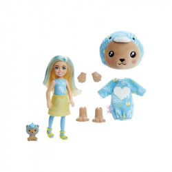 Barbie chelsea cutie reveal meglepetés baba - plüss a plüssben